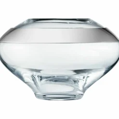 Rund glasvas, liten