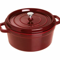 Rund Gryta 28 cm 6,7 liter Svart