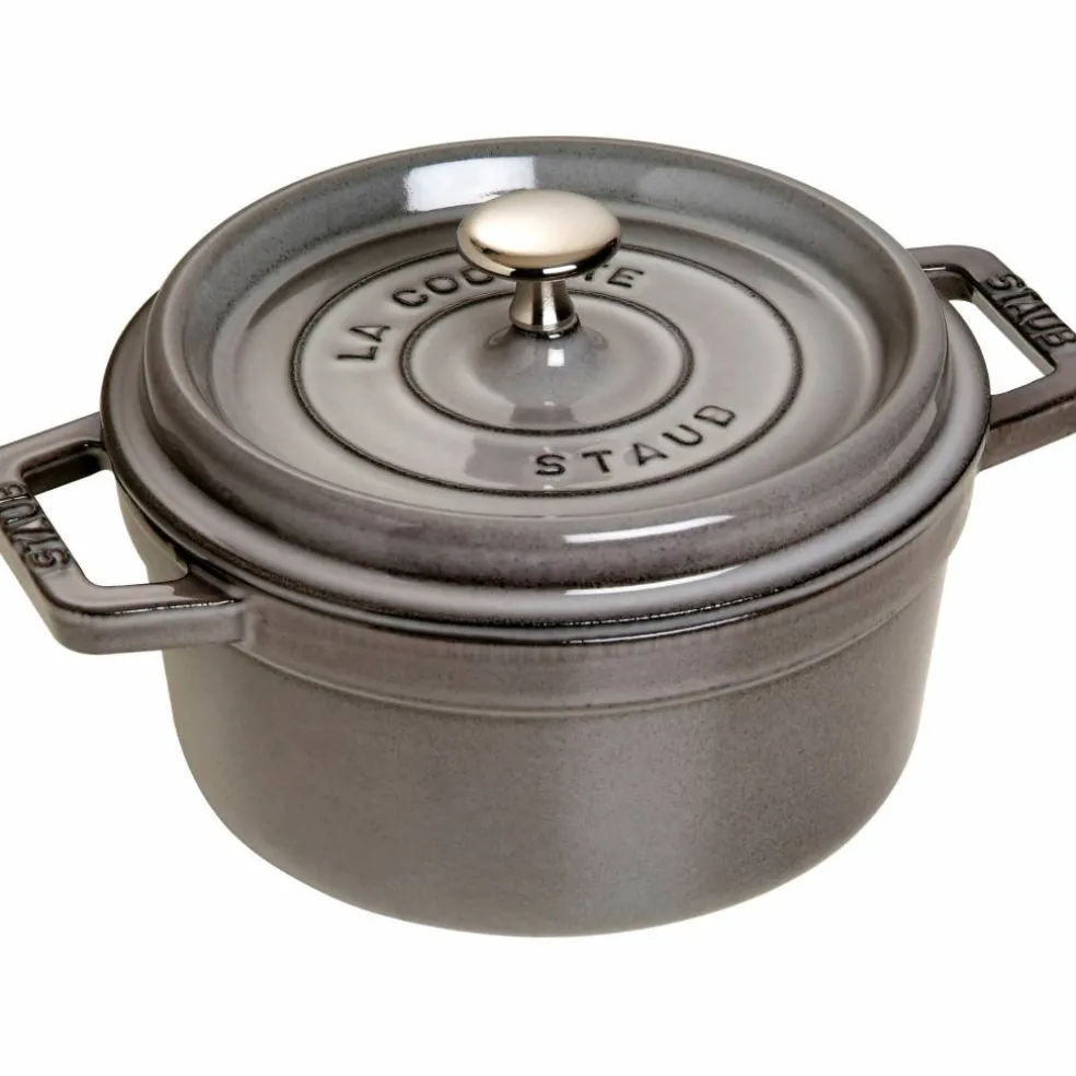 Rund Gryta Grå 20 cm 2,2 l