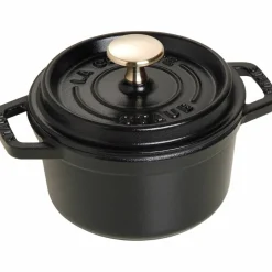 Rund Gryta Svart 14 cm 0,8 l