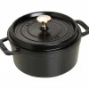 Rund Gryta Svart 18 cm 1,7 l