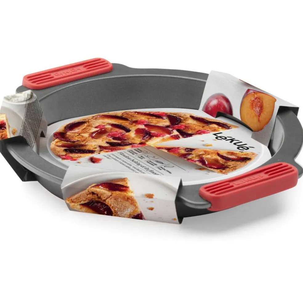 Rund nonstick bakform 28 cm, grå