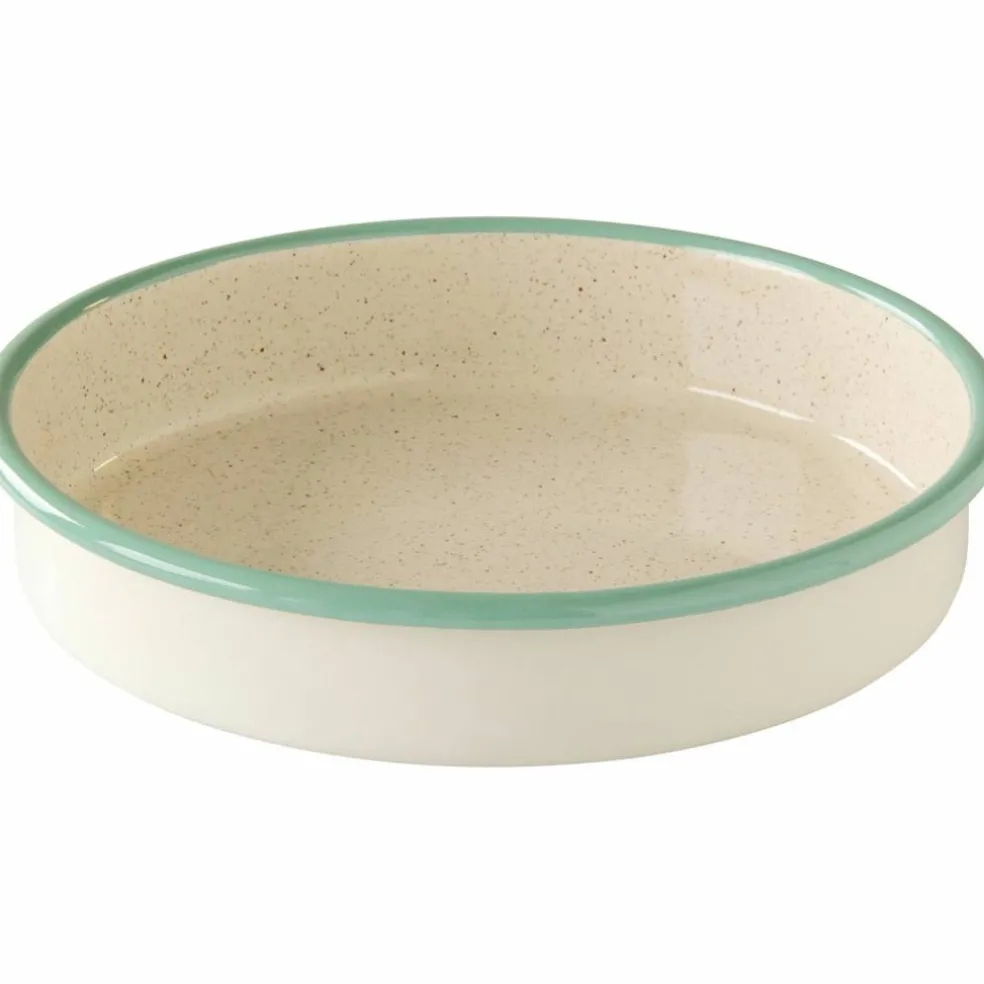 Rund ugnsform 24 cm, cream lux