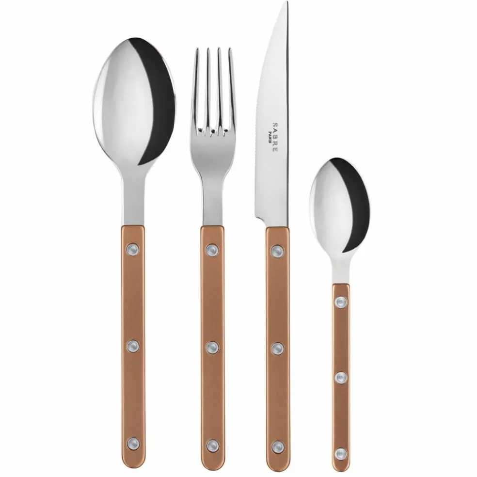 Sabre Bistrot Pärlemor bestickset 4 delar, stålblå