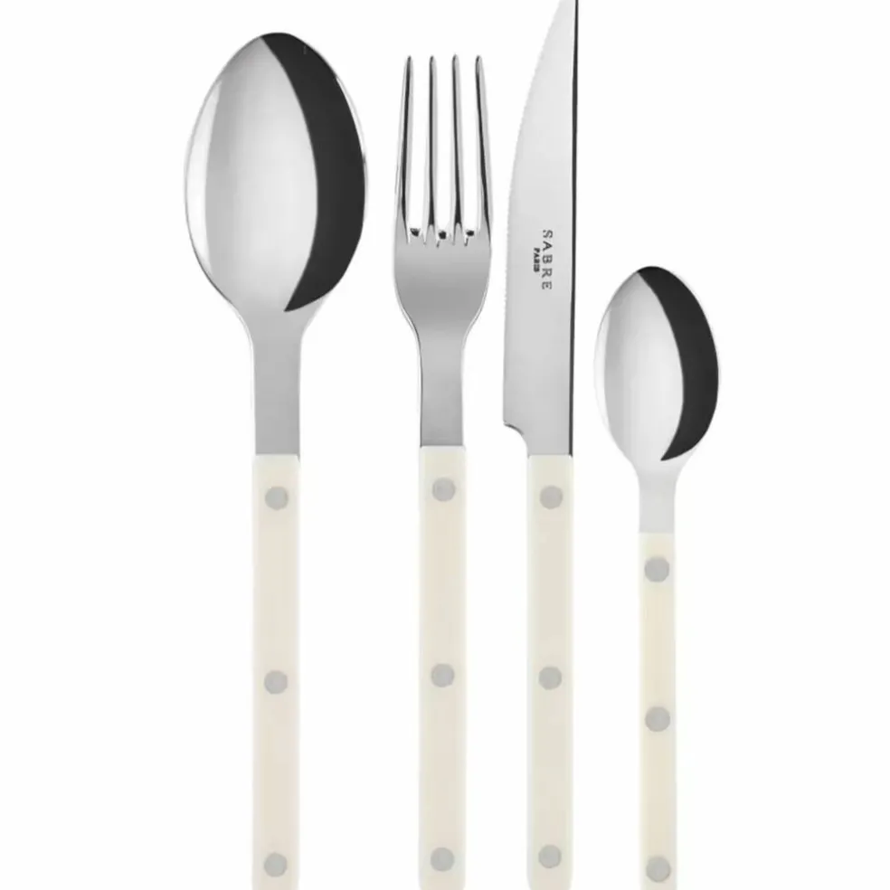 Sabre Bistrot Solid bestickset 16 delar, grön