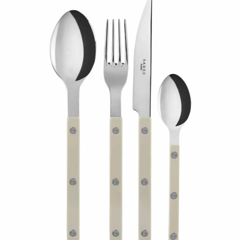 Sabre Bistrot Solid bestickset 16 delar, grön