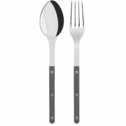 Sabre Bistrot Solid serveringsset, mörkgrå