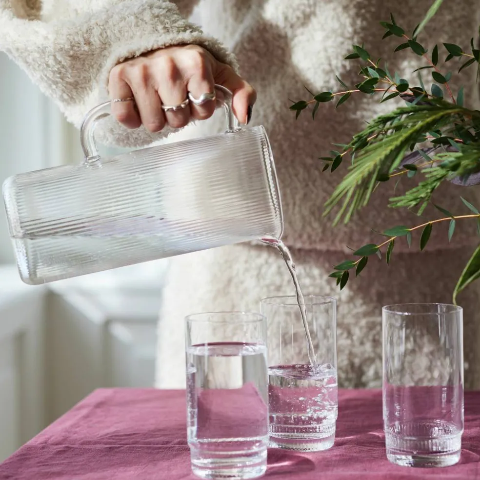 Saga hög tumblerglas 2-pack