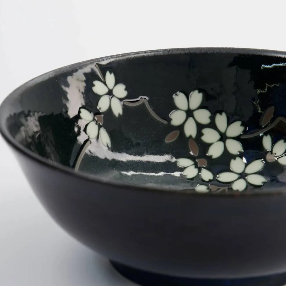 Sakura ramenskål 19 cm, koboltblå