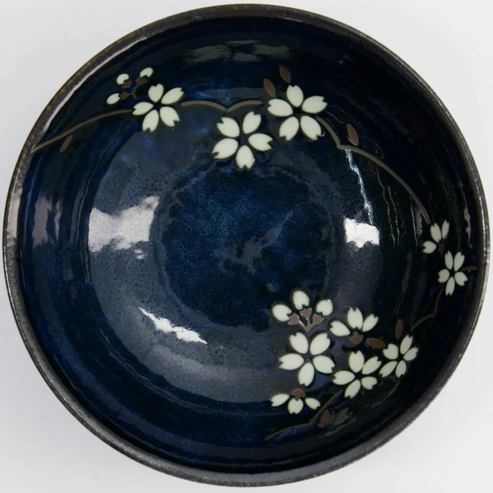 Sakura skål 12 cm, koboltblå