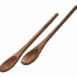 Salladsbestick 35 cm, akacia