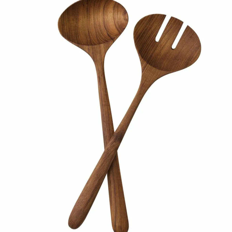 Salladsbestick, teak
