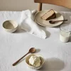 Salladsset skedar, teak