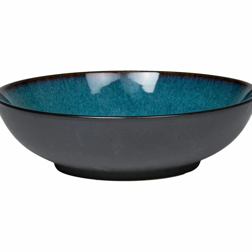 Salladsskål 24 cm grå/creme