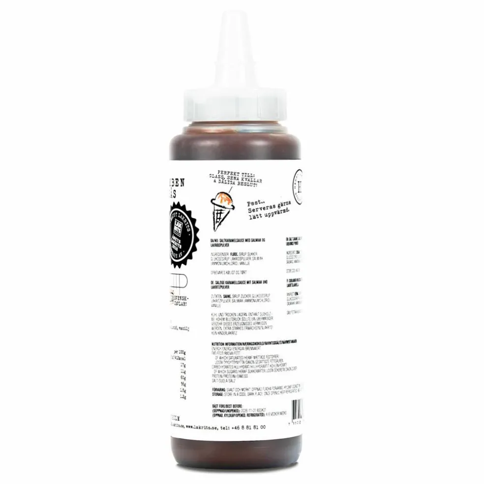 Salmiakbomben salt-kolasås 315 gram