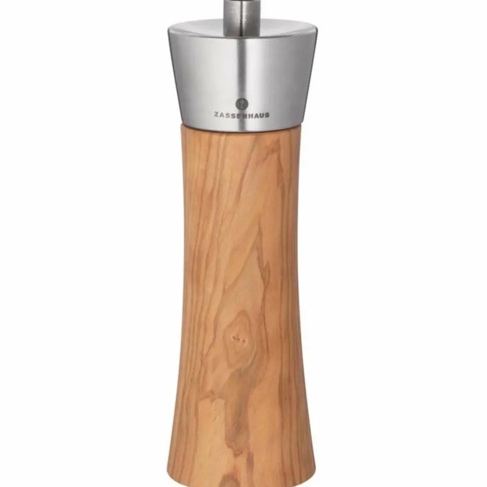 Saltkvarn Augsburg Olivträ 18 cm