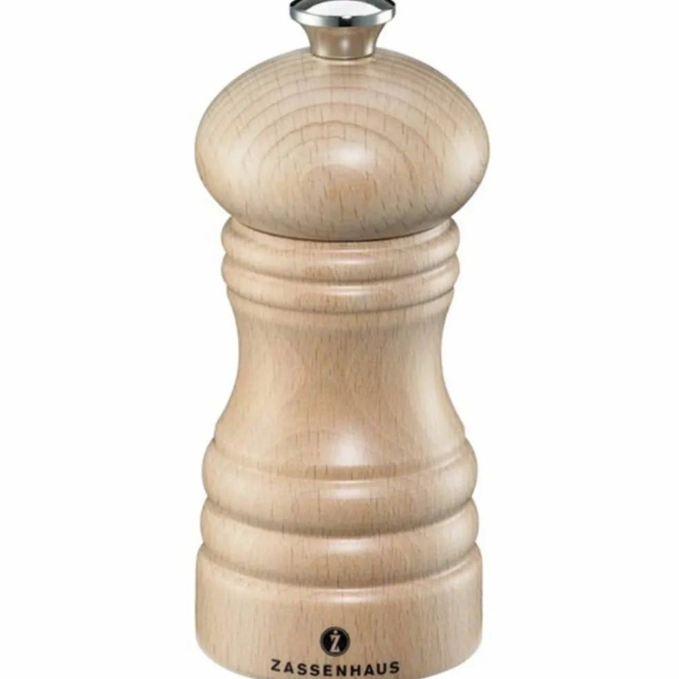 Saltkvarn 12 cm Svart Blank