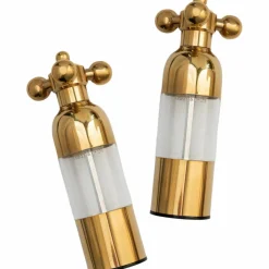 Salt- och pepparkvarn, guld