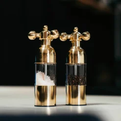 Salt- och pepparkvarn, guld