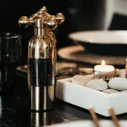 Salt- och pepparkvarn, guld