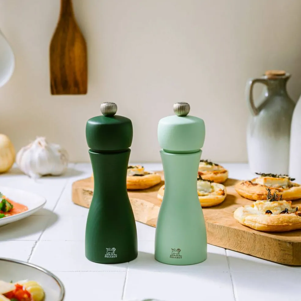 Salt- och pepparset 15 cm, moss & mint