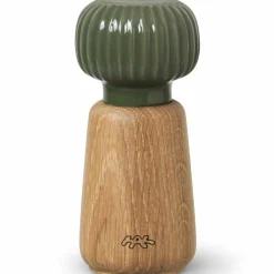 Salt-/pepparkvarn 14,5 cm, mörkgrön