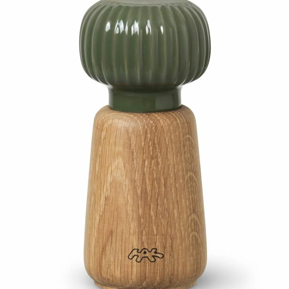 Salt-/pepparkvarn 18,5 cm, mörkgrön