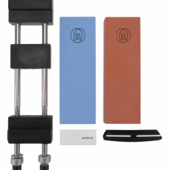 Santokukniv 18 cm, svart