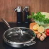 Santo sautépanna med lock 28 cm
