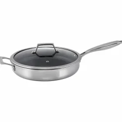 Santo sautépanna med lock 28 cm