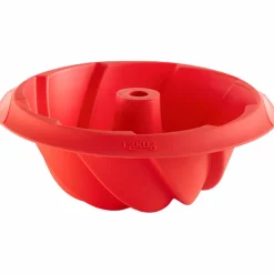 Savarin spiralform silikon 20 cm, röd