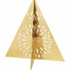 Seasonal Julgran guld liten