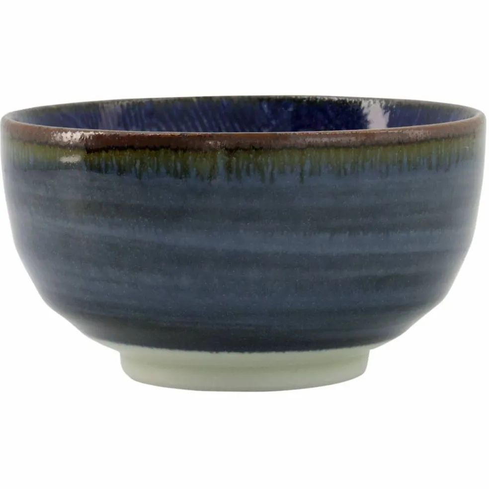 Seigaiha Blue skål 13 cm