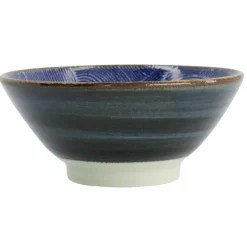Seigaiha Blue skål 750 ml