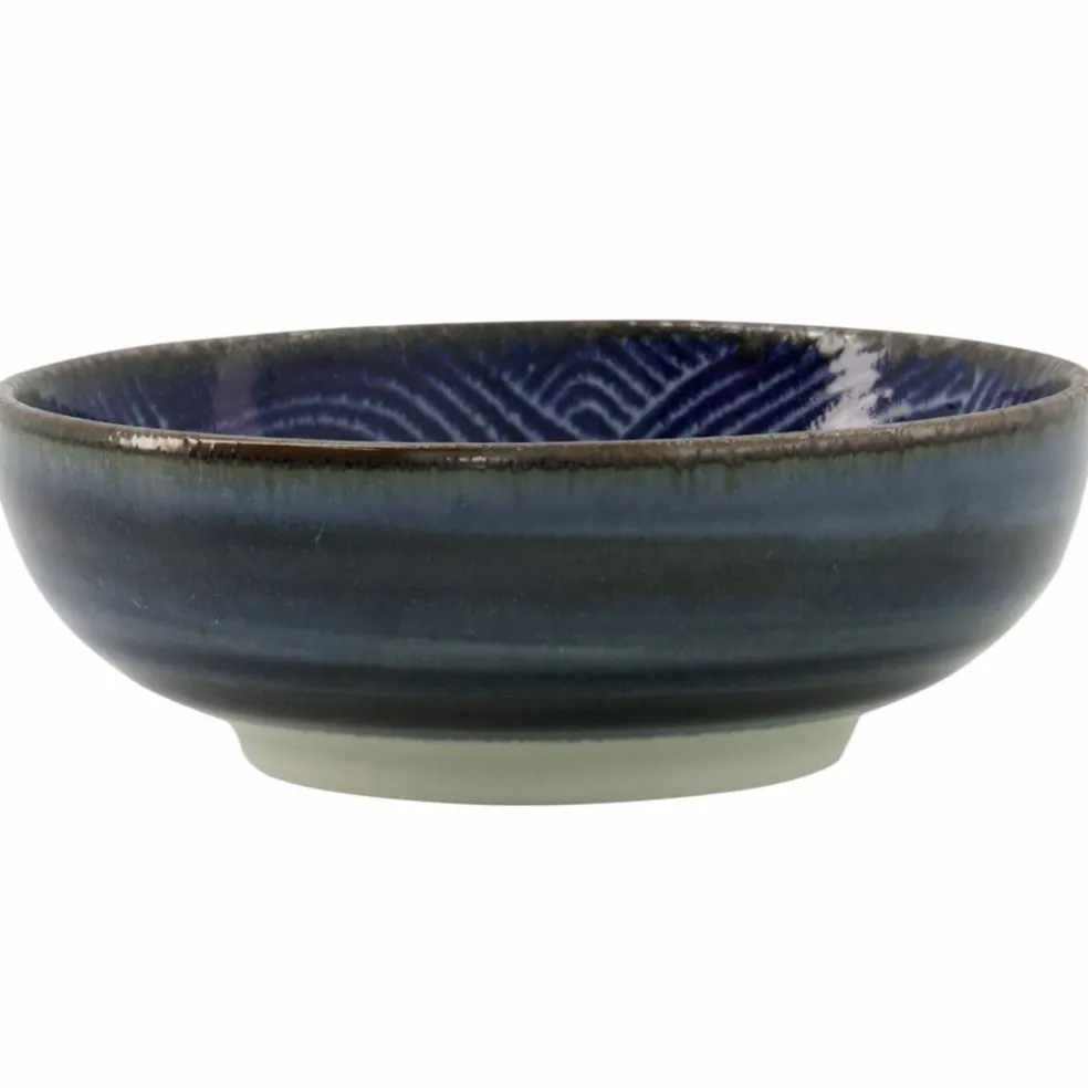 Seigaiha Blue skål 300 ml
