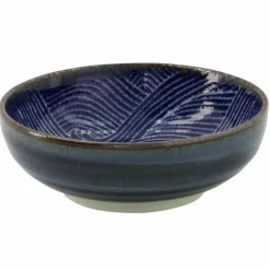 Seigaiha Blue skål 300 ml
