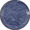 Seigaiha Blue tallrik 25 cm