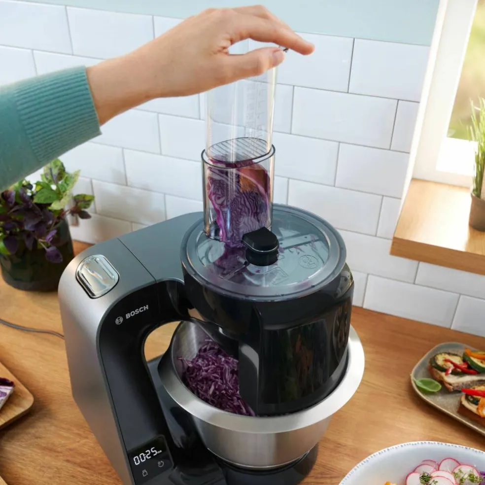Serie 4 MUM5XC4E Köksmaskin, 1000 W, svart antracit