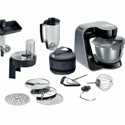 Serie 4 MUM5XC4E Köksmaskin, 1000 W, svart antracit