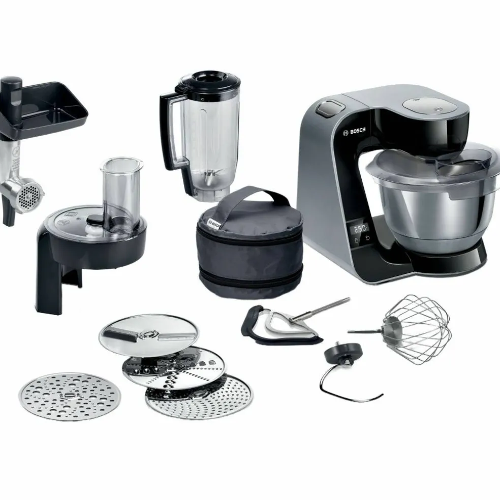 Serie 4 MUM5XC4E Köksmaskin, 1000 W, svart antracit