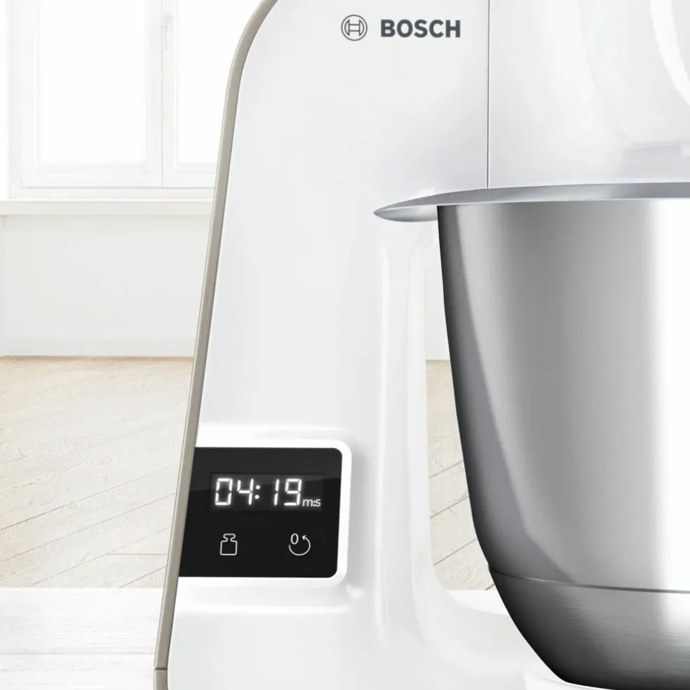 Serie 4 MUM5XW20 köksmaskin, 1000 W, vit/champagne