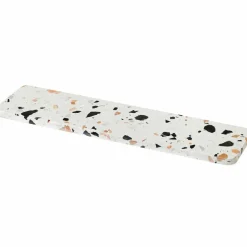 SERVE-IT serveringsfat 40 cm, vit terrazzo