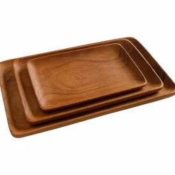 Serveringsbricka large 30 x 20 cm, teak