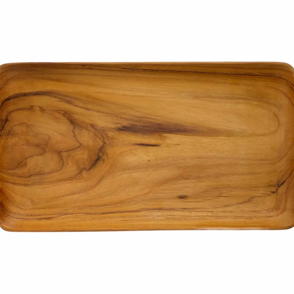 Serveringsbricka large 30 x 20 cm, teak