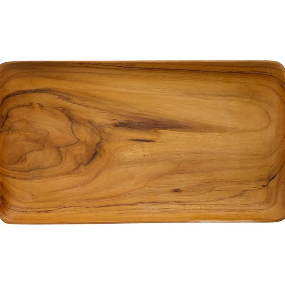 Serveringsbricka large 30 x 20 cm, teak