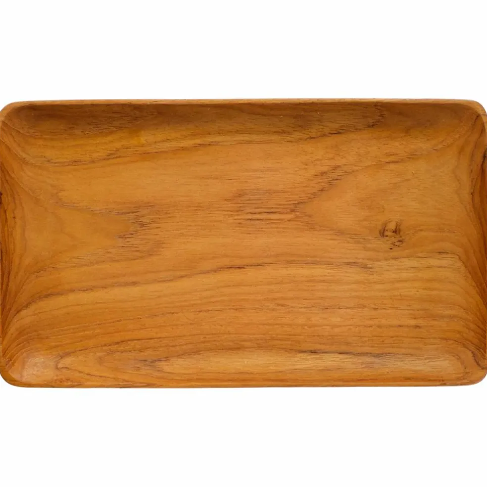 Serveringsbricka large 30 x 20 cm, teak