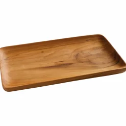 Serveringsbricka medium 25 x 17 cm, teak