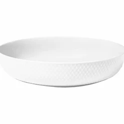 Serveringsskål 28 cm, vit