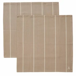 Servett 45 × 45 cm 2 st, beige