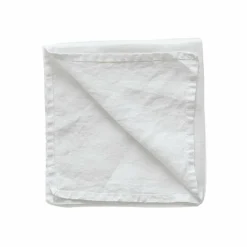 Servett, 45 x 45 cm, grå/vit